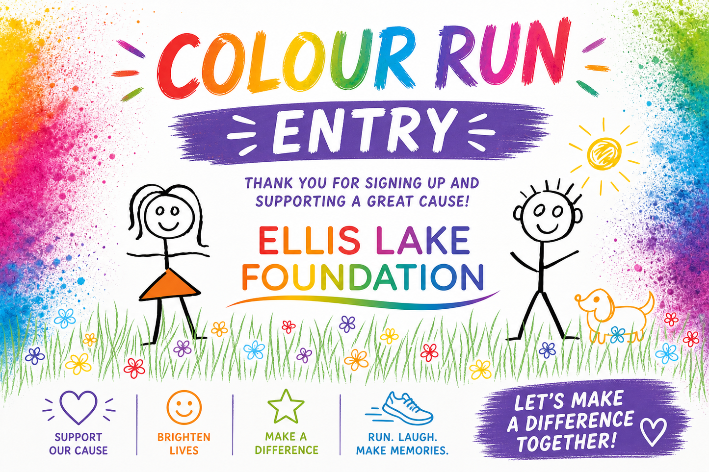 Colour Run Donation