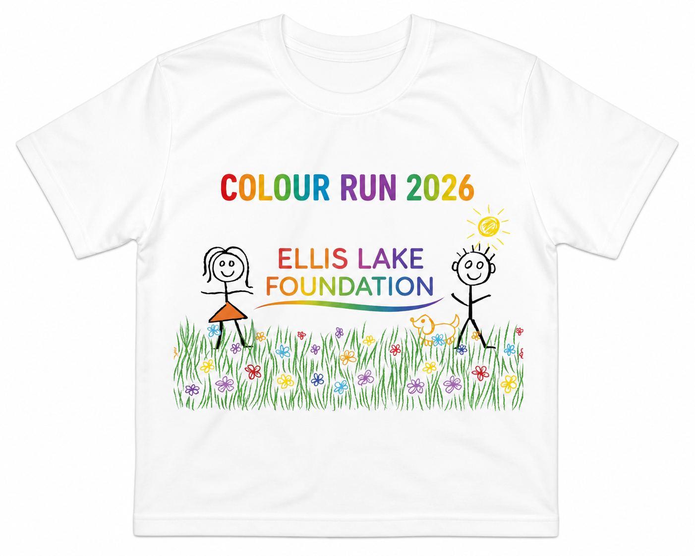 Colour Run 2026 T-Shirt (Adults)