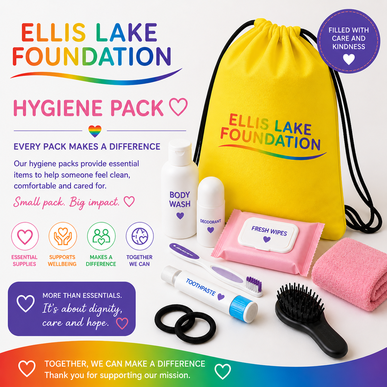 Female Hygiene Pack (Yellow)
