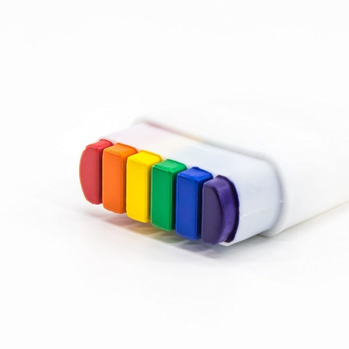 Rainbow Face Paint, Rainbow Stripe Brush Stick